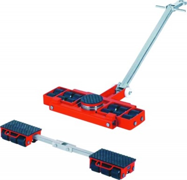2 X HEAVY-DUTY LOAD ROLLERS 12 T