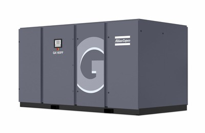 Atlas Copco lubricated screw lubricated GA 90 + -160 air compressors to achieve optimal productivity levels