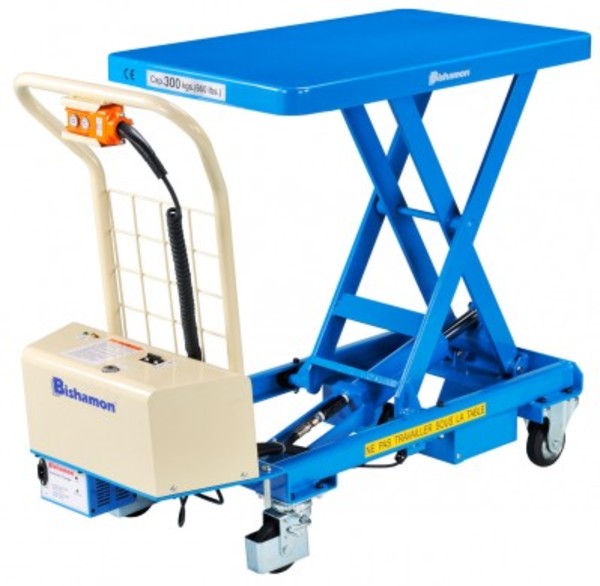 BISHAMON single scissor electric lift table 800 kg