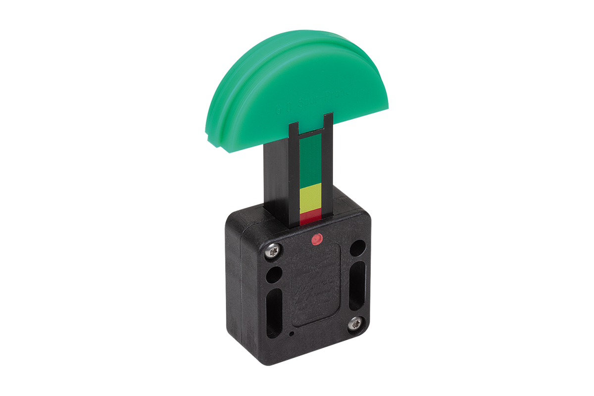 Chain tensioner size 0 with semicircular profile