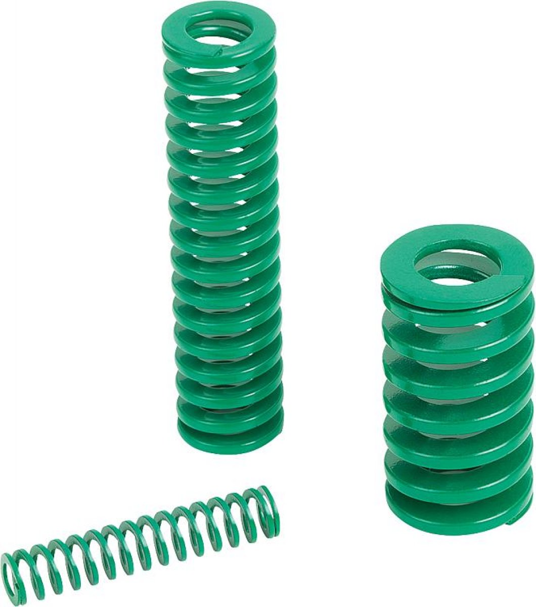 Compression springs ISO 10243, light load