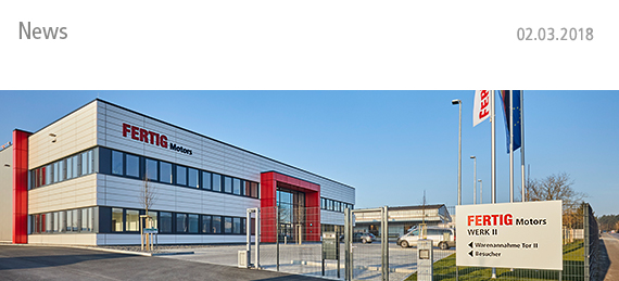 Fertig Motors inaugurates new mechanical production facility