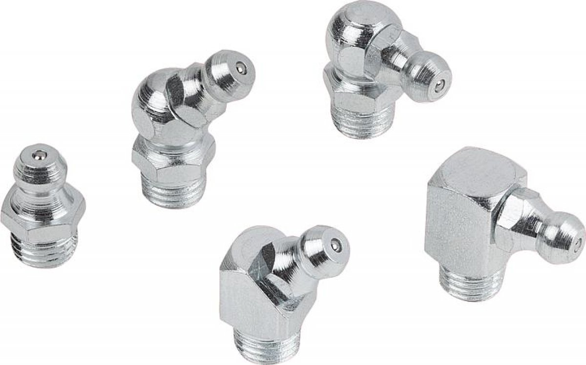 Grease nipples conical head DIN 71412