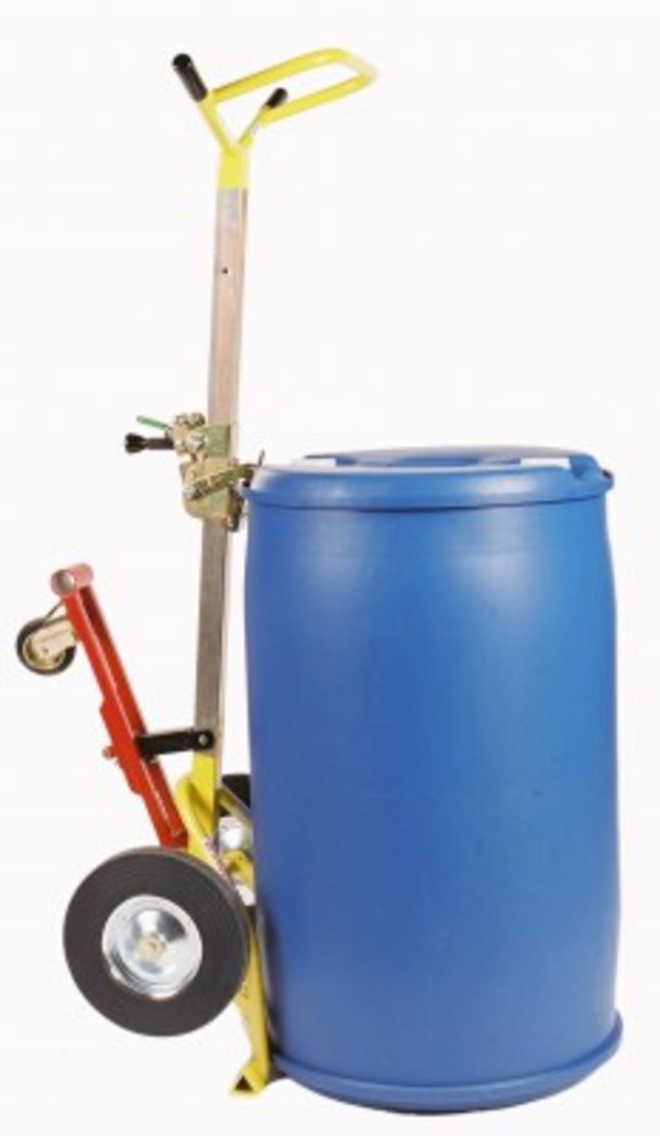 Hand truck for intensive drum handling on the ground 350 kg.