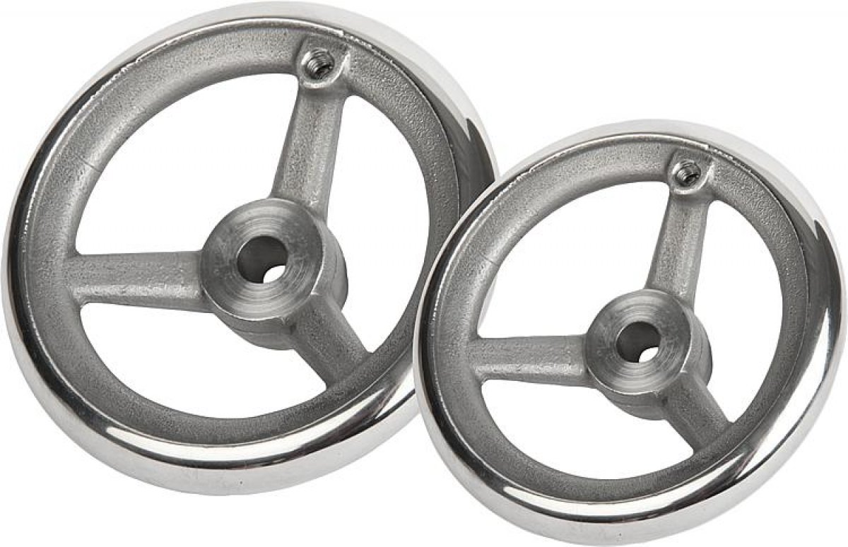 Handwheels DIN 950, stainless steel