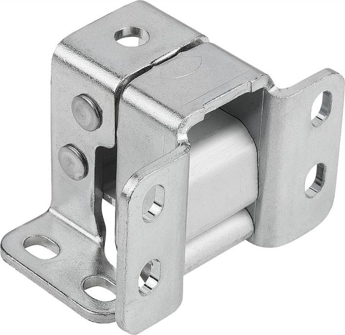 Hinges steel or stainless steel internal, opening angle 125°