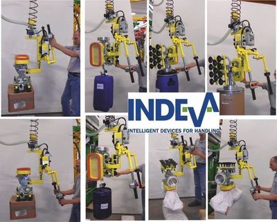 Indeva Manipulator for the handling of four different types of loading