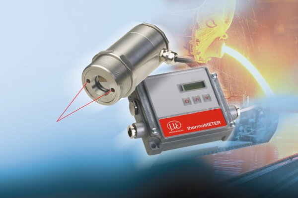 Infrared sensor with laser sighting for demanding measurements - thermoMETER CTlaser