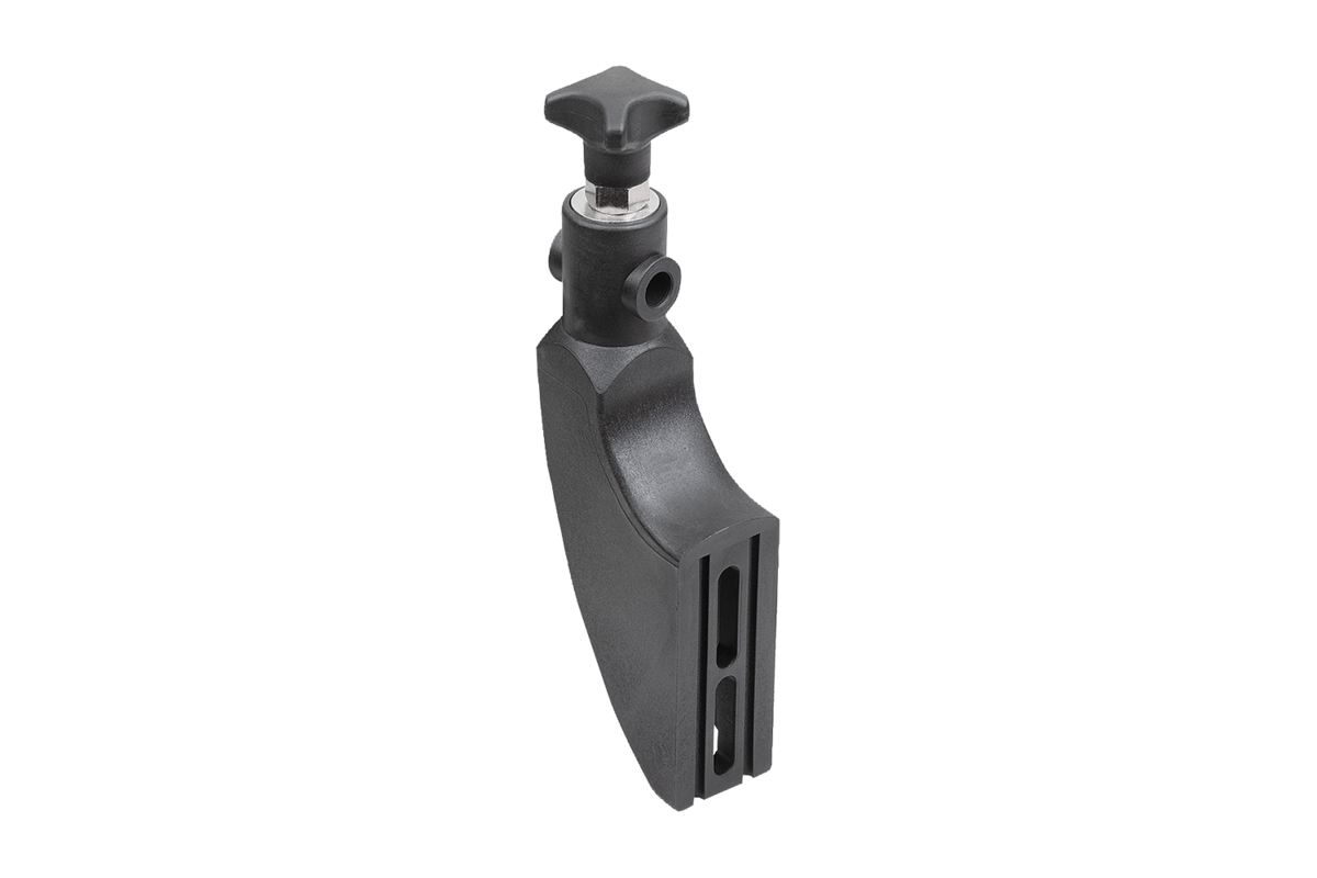 Lateral guide holder, plastic, adjustable with palm grip