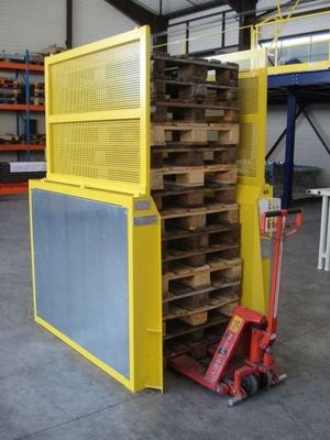 MAGAPAL® - The pallet magazine for a single pallet stack