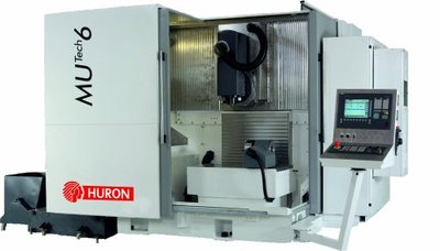 MU TECH of Huron: a 3-axis machine equipped with a high speed electrospindle as standard