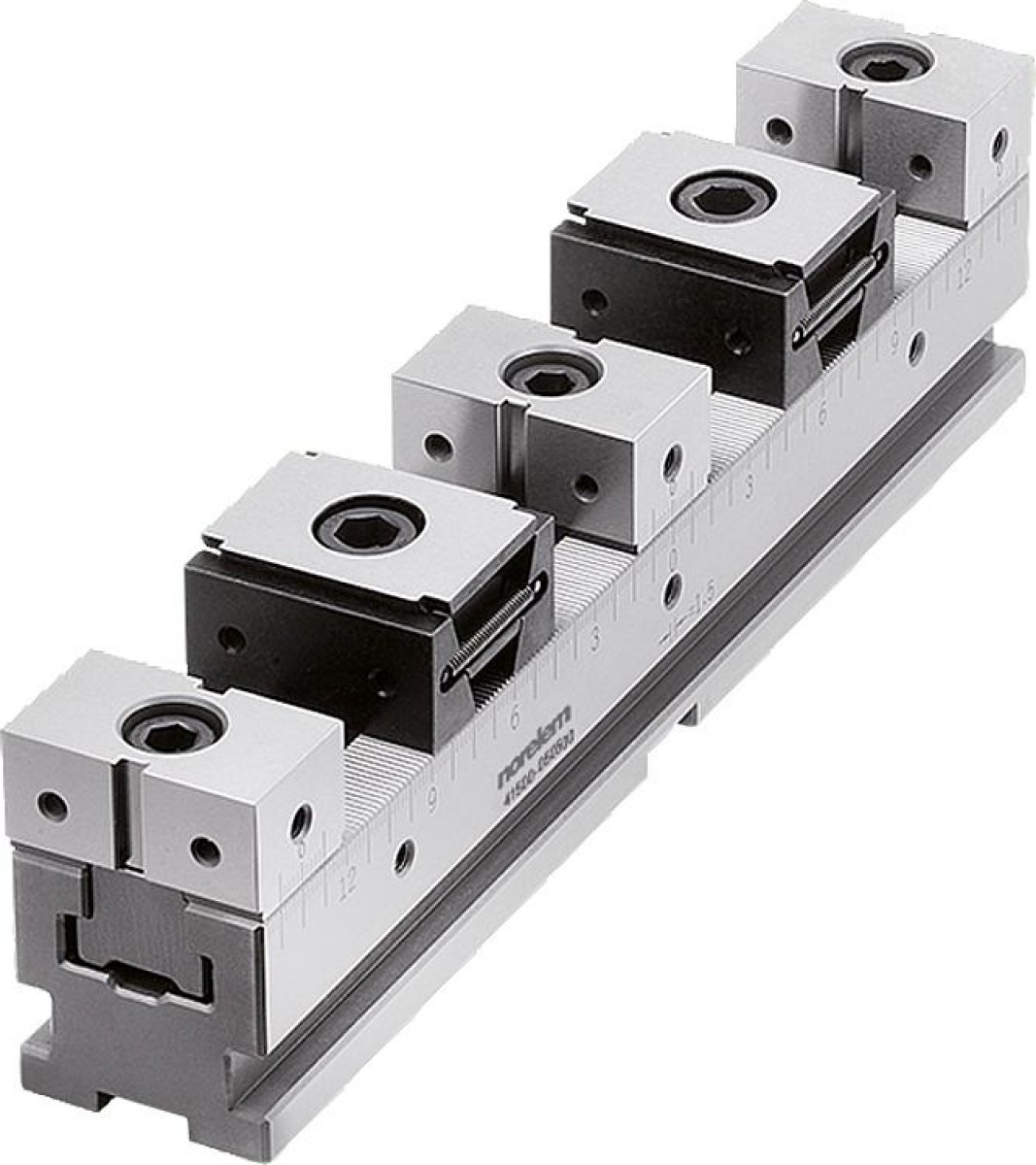 Multi-clamping system double-sided wedge clamps Fixed jaw ES