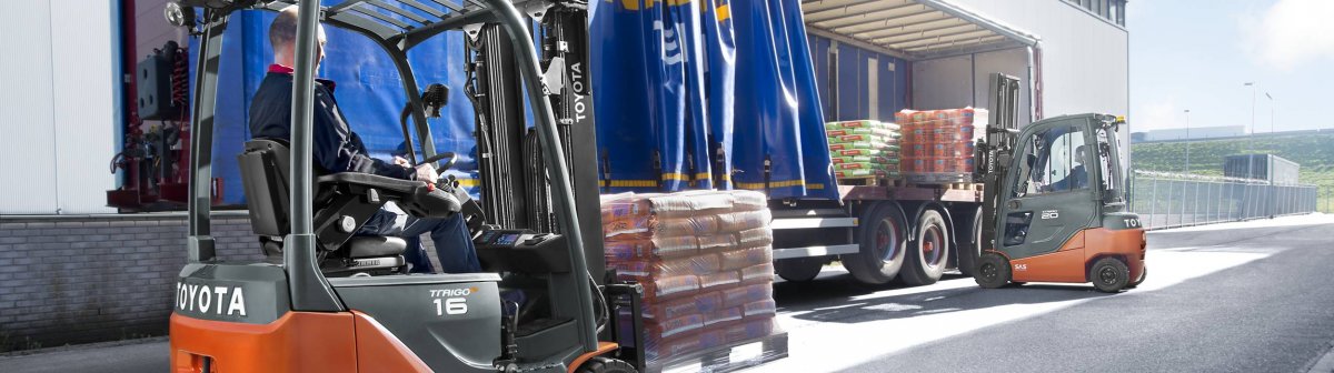 New Traigo 48 electric forklift from Toyota bursting with energy