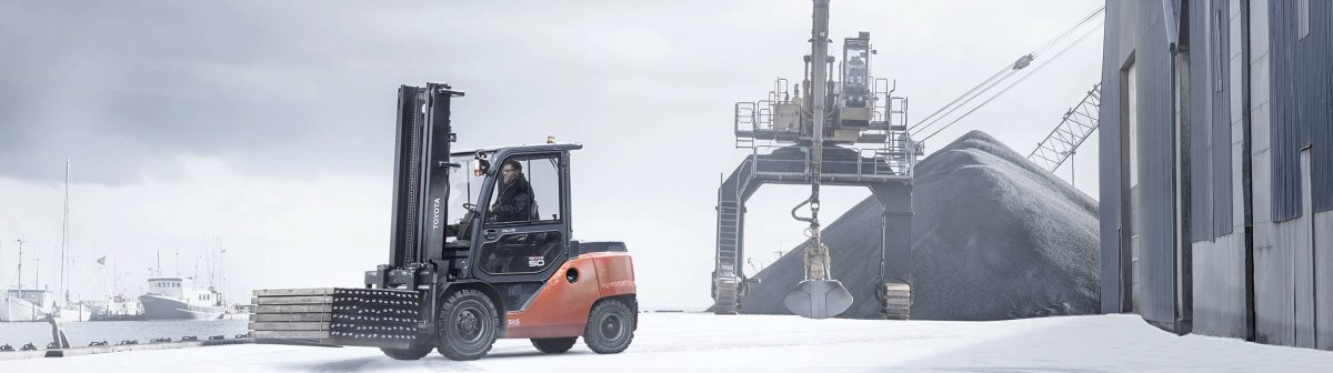 Prep your forklifts, winter is coming!