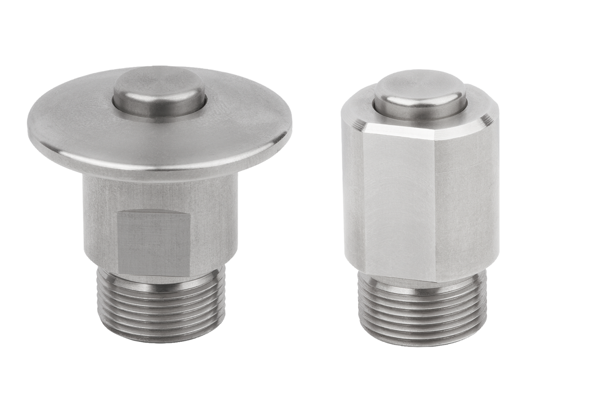 Push button latches, stainless steel