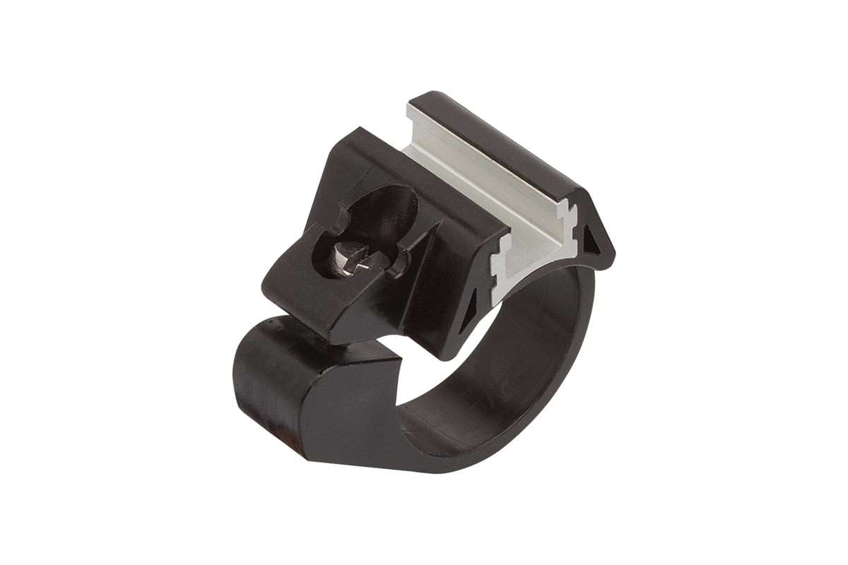 Sensor holders with T-slot for round cylinder