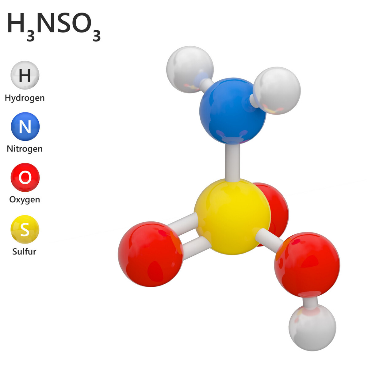 Sulfamic Acid 99.5% - CAS No. 5329-14-6