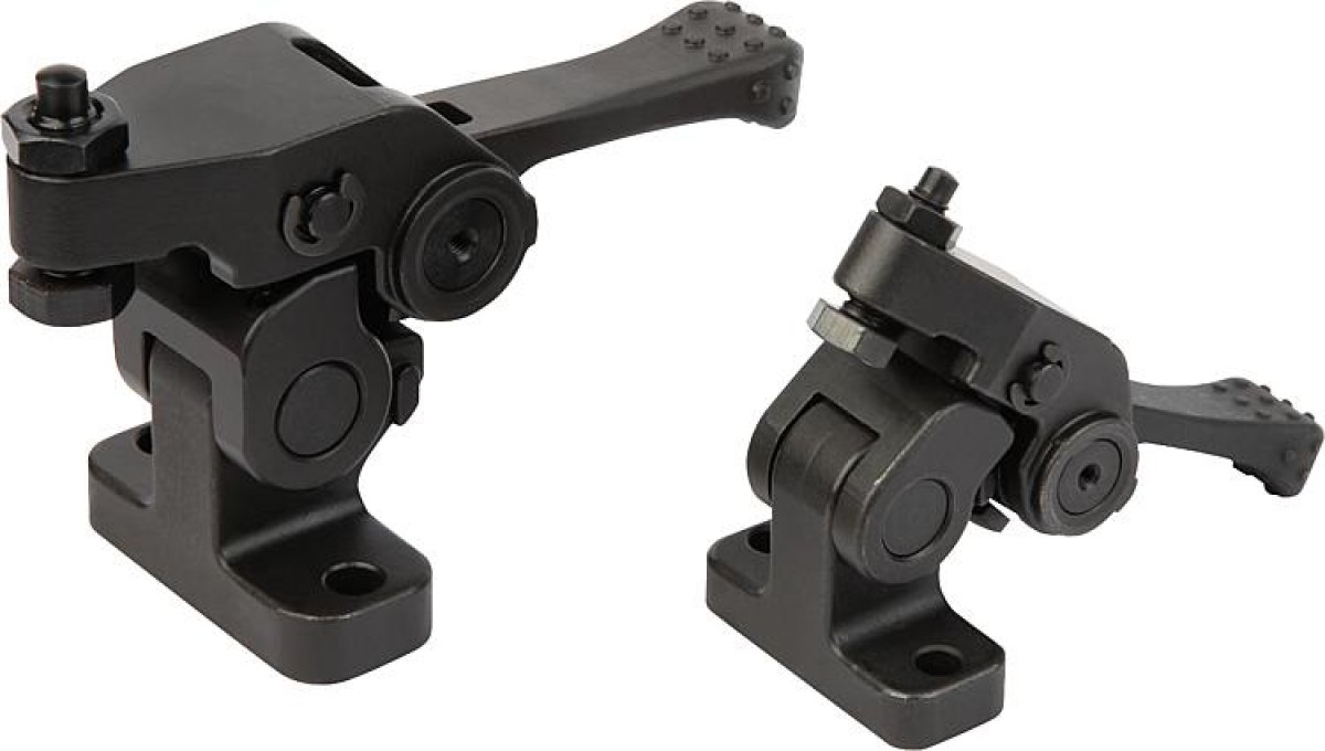 Swivel hold-down clamps mini, with cam lever