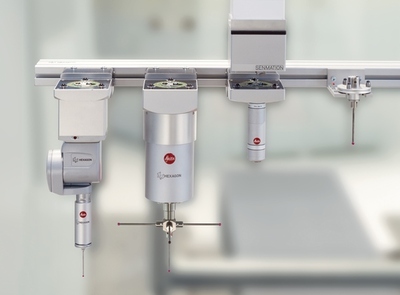 The intelligent probe automation system equips the Leitz PMM-C three-dimensional measuring machines