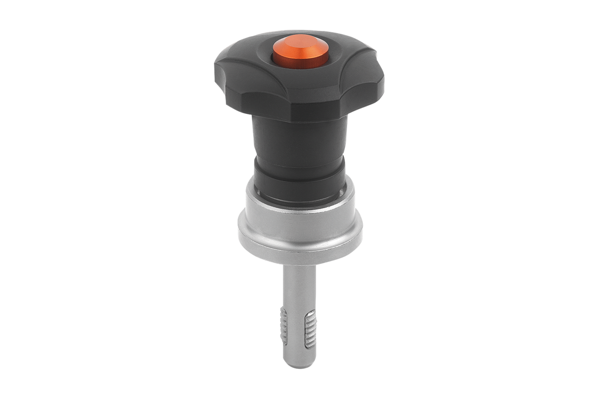 Threaded locking pin