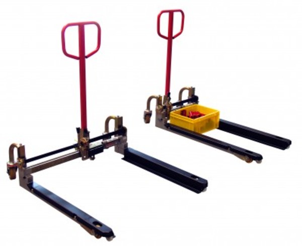 Variable geometry pallet truck 750 kg