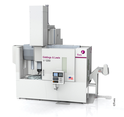 Vertical lathes Giddings & Lewis Fives V-Series: versatility and high added value