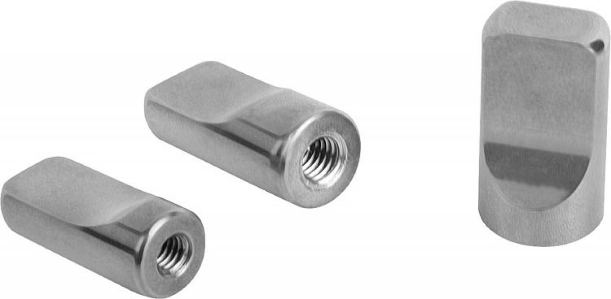 Wing nuts narrow in Hygienic DESIGN
